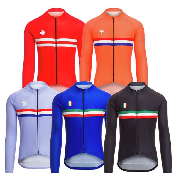 cycling jersey men long sleeve winter fleece and no fleece red black blue orange gray cycling clothing mtb, Black;red
cycling jersey men long sleeve winter fleece and no fleece red black blue orange gray cycling clothing mtb, Black;red