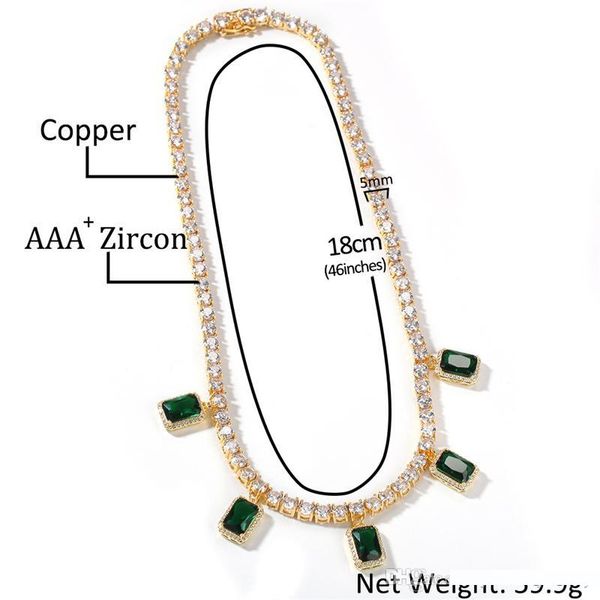 europe and america ale luxury necklace yellow gold plated full cz green stone pendant tennis necklace for men women nice gift, Silver
europe and america ale luxury necklace yellow gold plated full cz green stone pendant tennis necklace for men women nice gift, Silver
