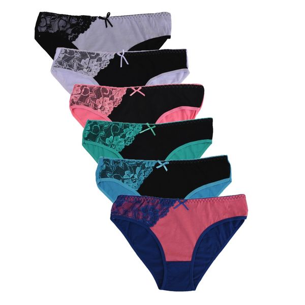 woman underwear women cotton low waist panties lace female ladies knickers briefs lingerie for women 6pcs /lot size: l xl, Black;pink
woman underwear women cotton low waist panties lace female ladies knickers briefs lingerie for women 6pcs /lot size: l xl, Black;pink