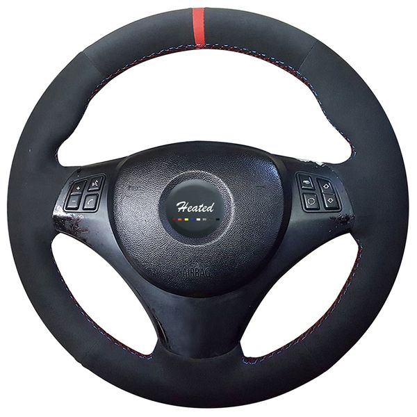 suede leather steering wheel cover for e90 320i 325i 330i 335i e87 120i braid on the steering wheel capa para volante
suede leather steering wheel cover for e90 320i 325i 330i 335i e87 120i braid on the steering wheel capa para volante