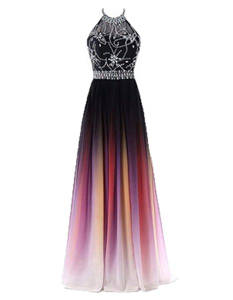 new prom dresses real halter neck gradient chiffon dress beaded long evening wear party gowns vestidos de novia custom made
new prom dresses real halter neck gradient chiffon dress beaded long evening wear party gowns vestidos de novia custom made