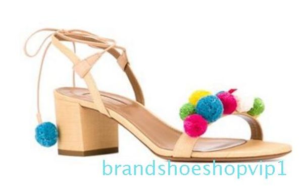 summer shoes woman sandals gladiator miixed color pompom lace up high heels sandals women ankle strap sandalias party shoes, Black
summer shoes woman sandals gladiator miixed color pompom lace up high heels sandals women ankle strap sandalias party shoes, Black