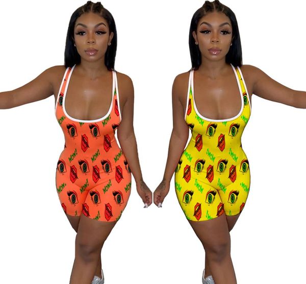 new style sleeveless jumpsuit women summer print overalls for women casual body mujer lsm9042, Black;white
new style sleeveless jumpsuit women summer print overalls for women casual body mujer lsm9042, Black;white