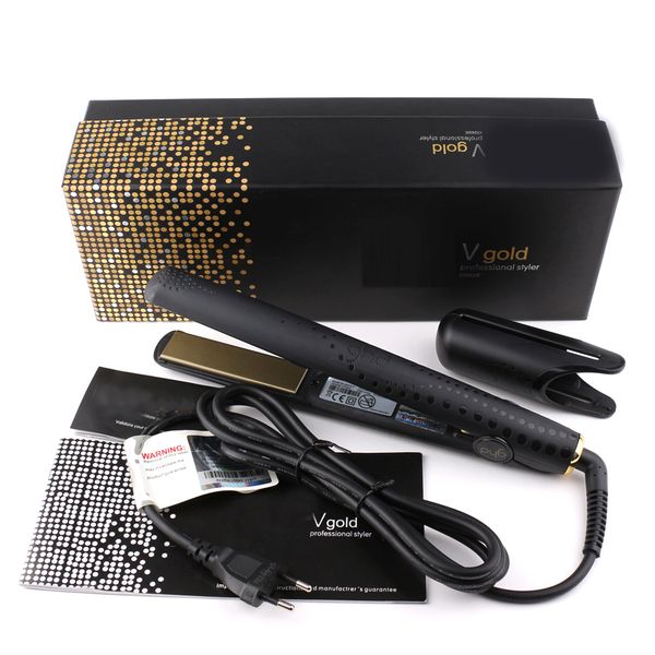 new v gold max hair straightener classic professional styler fast hair straighteners iron hair styling tool good quality, Black
new v gold max hair straightener classic professional styler fast hair straighteners iron hair styling tool good quality, Black