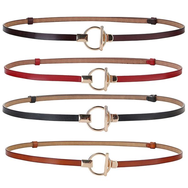 2019 new black white brown red genuine leather belt kemer ladies thin skinny waist belts for women dress waistband, Black;brown
2019 new black white brown red genuine leather belt kemer ladies thin skinny waist belts for women dress waistband, Black;brown
