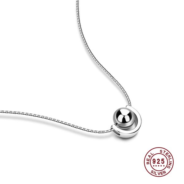 fine jewelry 100% sterling silver ball semicircle link chain pendant necklaces for women kfn854-t
fine jewelry 100% sterling silver ball semicircle link chain pendant necklaces for women kfn854-t
