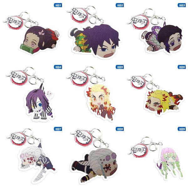 anime demon slayer kimetsu no yaiba keychain kamado tanjirou nezuko agatsuma zenitsu rengoku kyoujurou keyrings, Silver 
anime demon slayer kimetsu no yaiba keychain kamado tanjirou nezuko agatsuma zenitsu rengoku kyoujurou keyrings, Silver