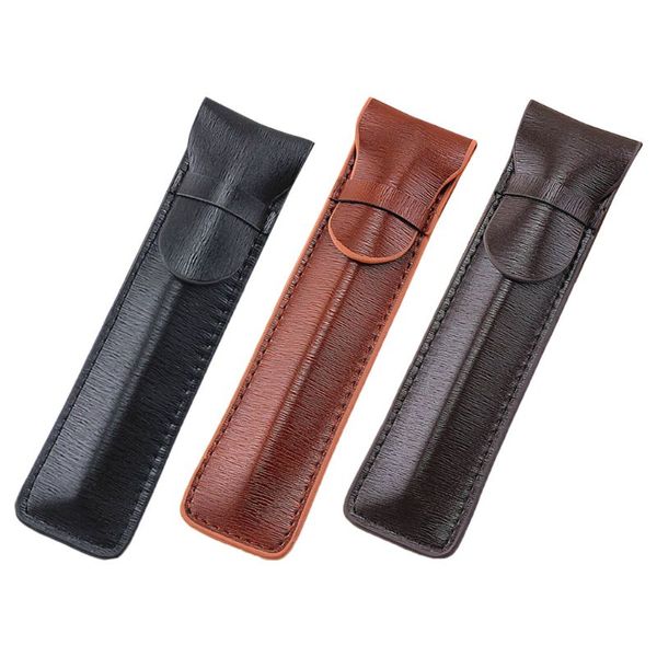 retro fountain pens case pencils bag one single writing holder supplies storage 
retro fountain pens case pencils bag one single writing holder supplies storage