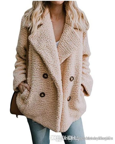 женщины плюшевые сплошной цвет куртки кнопки turn down воротник карманный designer winter coats, Black;brown
женщины плюшевые сплошной цвет куртки кнопки turn down воротник карманный designer winter coats, Black;brown