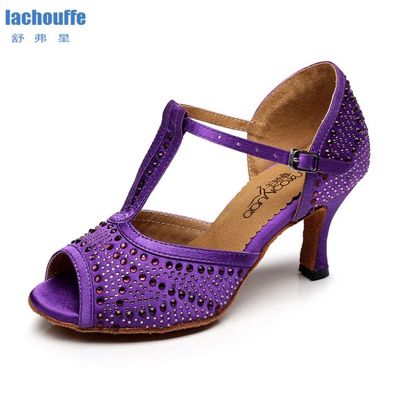 woman latin dance shoes black purple women shoes for tango salsa ballroom dancing gilrs stain silk dance sandals eu33-43
woman latin dance shoes black purple women shoes for tango salsa ballroom dancing gilrs stain silk dance sandals eu33-43