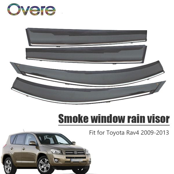 overe 4pcs/1set smoke window rain visor for toyota rav4 2009 2010 2011 2012 2013 vent sun deflectors guard abs car accessories
overe 4pcs/1set smoke window rain visor for toyota rav4 2009 2010 2011 2012 2013 vent sun deflectors guard abs car accessories