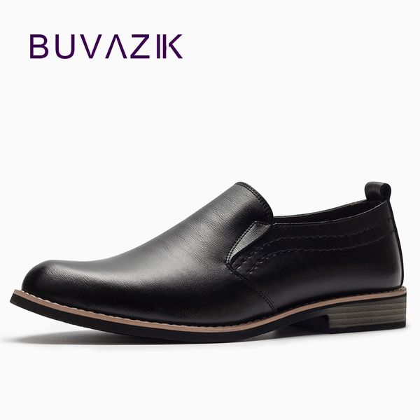 buvazik brand leather concise men business dress pointy black shoes breathable formal wedding basic shoes men y200420
buvazik brand leather concise men business dress pointy black shoes breathable formal wedding basic shoes men y200420