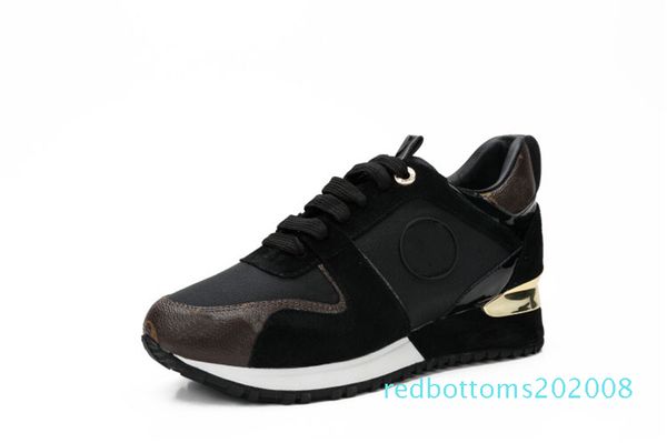 2018 popular designer sneakers leather trainers women men casual shoes fashion mixed color with box size 36-45 r08, Black
2018 popular designer sneakers leather trainers women men casual shoes fashion mixed color with box size 36-45 r08, Black
