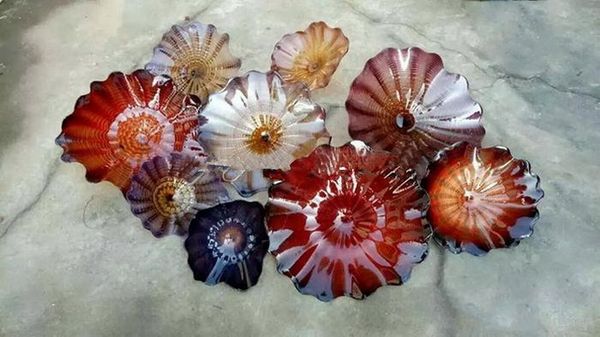 amber color wedding decoration unique design hand blown glass plates wall art murano glass wall lights
amber color wedding decoration unique design hand blown glass plates wall art murano glass wall lights