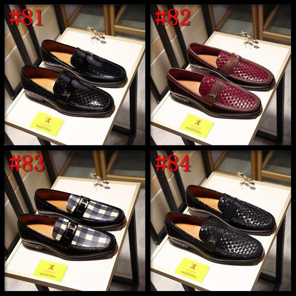 18sw 2020 designers dress shoes men's pointed leather oxford shoes men's fashion dress shoes officially chaussure homme zapatos de, Black
18sw 2020 designers dress shoes men's pointed leather oxford shoes men's fashion dress shoes officially chaussure homme zapatos de, Black