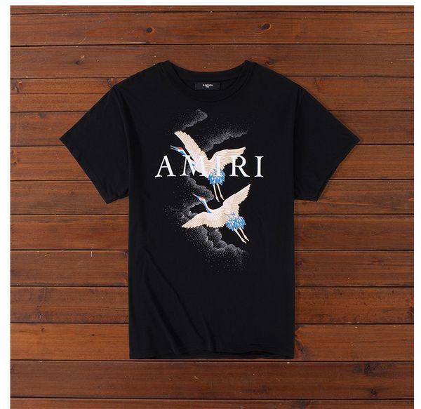 amiri luxury brand t-shirt crane cloud hip hop for men women designer rapper casual fashion winter autumn tees, White;black
amiri luxury brand t-shirt crane cloud hip hop for men women designer rapper casual fashion winter autumn tees, White;black