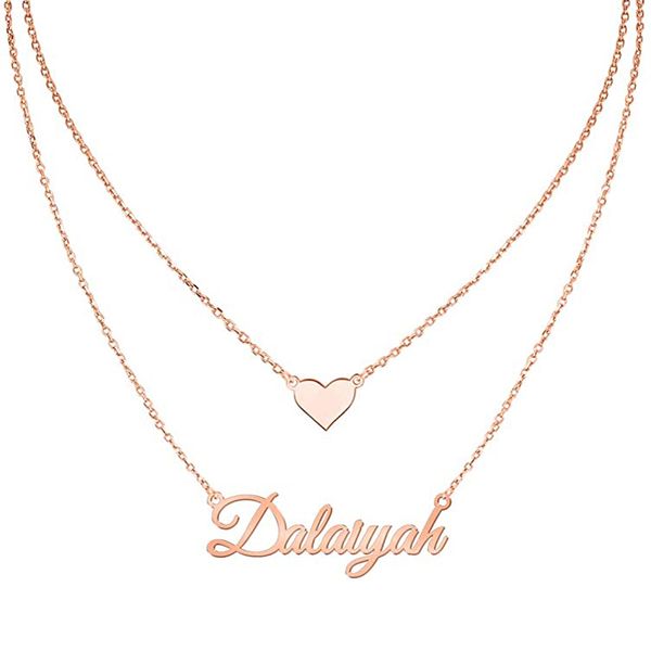 necklaces personalized layered choker necklace women stainless steel chain custom nameplate pendant birthday gifts dropshipping, Silver
necklaces personalized layered choker necklace women stainless steel chain custom nameplate pendant birthday gifts dropshipping, Silver