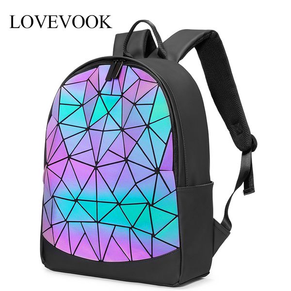 lovevook женщина рюкзак школьных сумок для подростков девочек мешка пакет складной геометрической светящейся рюкзак голографического refreti
lovevook женщина рюкзак школьных сумок для подростков девочек мешка пакет складной геометрической светящейся рюкзак голографического refreti