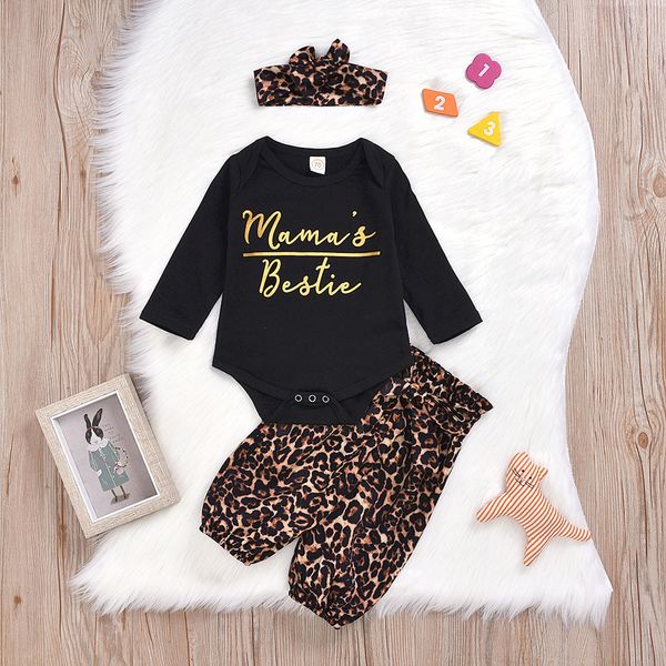 infant baby boys letter jumpsuit romper+leopard pants+headbands outfits 3pcs clothes sets cute baby must black leopard set, White
infant baby boys letter jumpsuit romper+leopard pants+headbands outfits 3pcs clothes sets cute baby must black leopard set, White