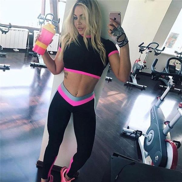 patchwork sport suit women yoga sets quick dry fitness sportswear woman gym clothing training dancing running set workout pants, White;red
patchwork sport suit women yoga sets quick dry fitness sportswear woman gym clothing training dancing running set workout pants, White;red