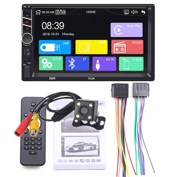 2 din auto 7 " bluetooth mp5 плеер mirrorlink автомобильный радиоприемник handsfree multi audio playing mode поддержка siri countrol с камер
2 din auto 7 " bluetooth mp5 плеер mirrorlink автомобильный радиоприемник handsfree multi audio playing mode поддержка siri countrol с камер