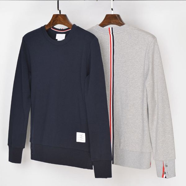 чистый хлопок loopback джерси knit центр-back красный, белый, голубой полосой crewneck пуловеры thom коричневый кнопка вентс манжетами мужск, Black
чистый хлопок loopback джерси knit центр-back красный, белый, голубой полосой crewneck пуловеры thom коричневый кнопка вентс манжетами мужск, Black