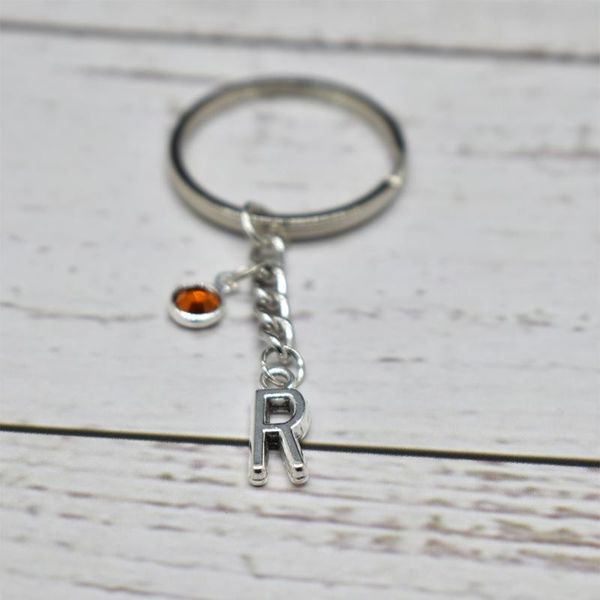 letter charm keychain, personalised birthstone keyring, custom silver initial keyring, birthstone crystal keychain, alphabet gif
letter charm keychain, personalised birthstone keyring, custom silver initial keyring, birthstone crystal keychain, alphabet gif