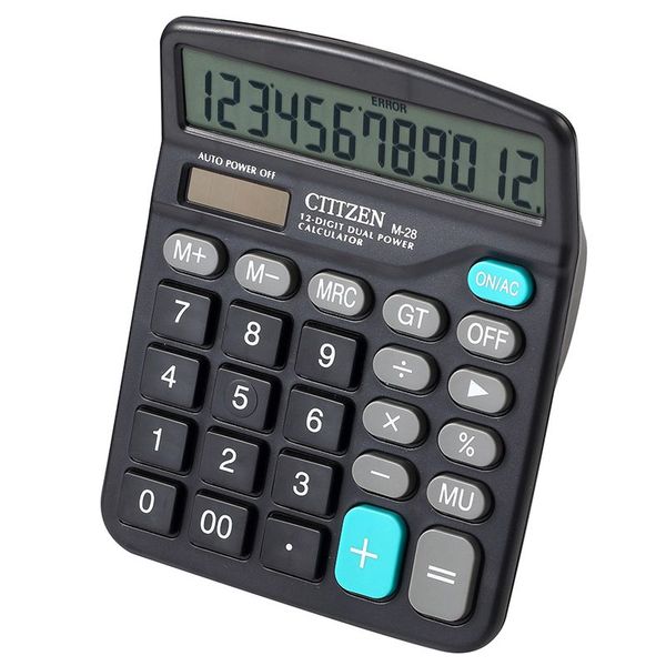 black color electronic calculator standard function deskcalculator solar and battery powered calculadora for office supplies ll12
black color electronic calculator standard function deskcalculator solar and battery powered calculadora for office supplies ll12
