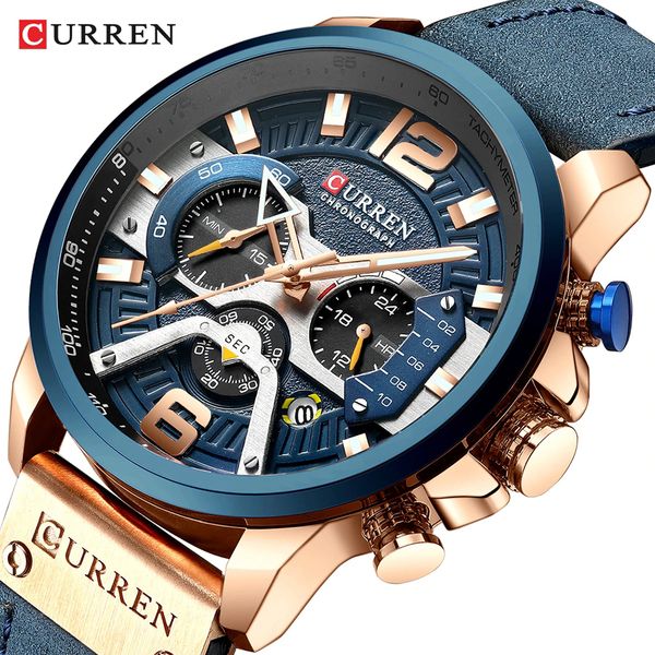 watches men curren brand men sport watches men's quartz clock man casual military waterproof wrist watch relogio masculino cj191213, Slivery;brown
watches men curren brand men sport watches men's quartz clock man casual military waterproof wrist watch relogio masculino cj191213, Slivery;brown