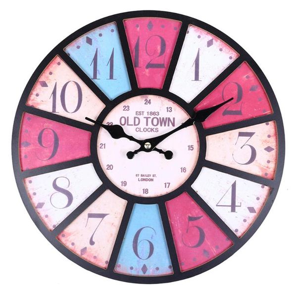 new european retro roman numeral wall clock quartz battery operated stereo round wall clock art decor 
new european retro roman numeral wall clock quartz battery operated stereo round wall clock art decor