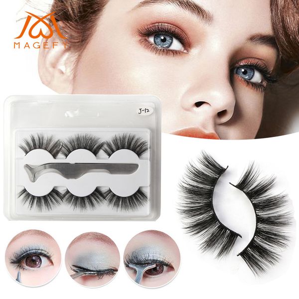 3 pairs mink eyelashes 2019 new 3d mink lashes fluffy strip eye lashes+clip false eyelashes makeup sztuczne rzesy *
3 pairs mink eyelashes 2019 new 3d mink lashes fluffy strip eye lashes+clip false eyelashes makeup sztuczne rzesy *
