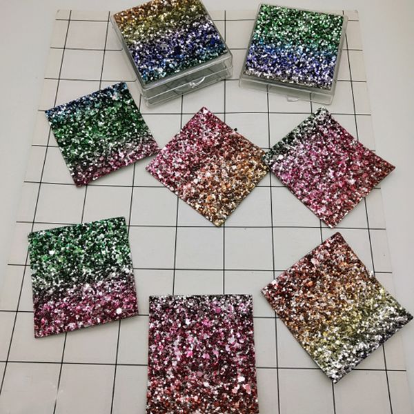 new 10pcs glitter square lash cases for 3d mink eyelashes eyelash packaging plastic clear case tray
new 10pcs glitter square lash cases for 3d mink eyelashes eyelash packaging plastic clear case tray