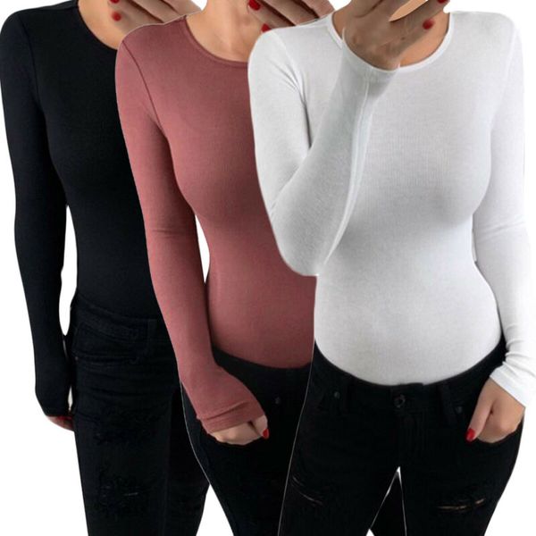 autumn women bodycon romper jumpsuit bodysuit stretch leotard long sleeve keep warm shirt for women female, White
autumn women bodycon romper jumpsuit bodysuit stretch leotard long sleeve keep warm shirt for women female, White