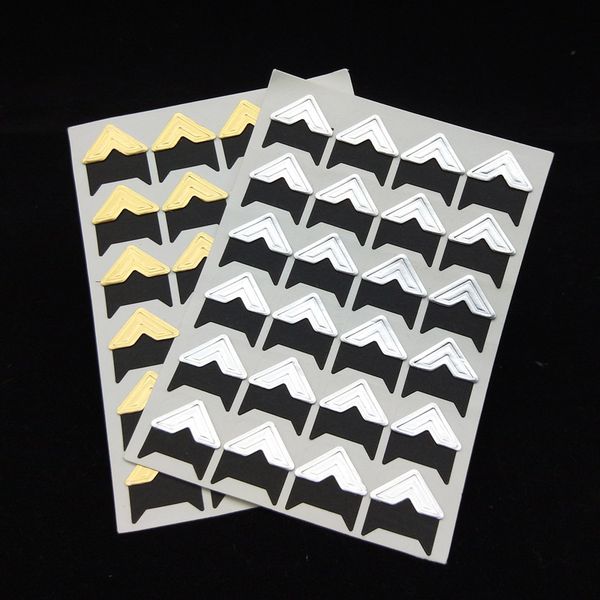 2 set of 48pcs corner protector stickers diy scrapbooking for pictures p albums frame stamping home decoration paper sticker
2 set of 48pcs corner protector stickers diy scrapbooking for pictures p albums frame stamping home decoration paper sticker