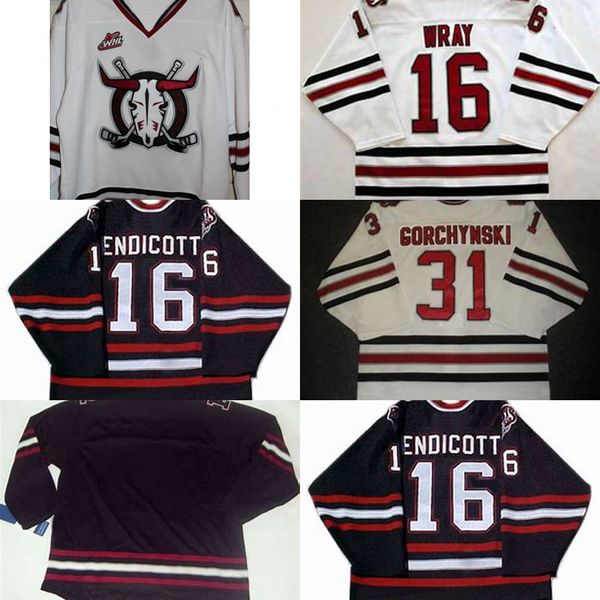 Mens Deer Rebels 31 Gorchynski 16 Brennen Wray 16 Endicott 100% Embroidery cusotm any name any number Hockey Jerseys Goalit Cut
Mens Deer Rebels 31 Gorchynski 16 Brennen Wray 16 Endicott 100% Embroidery cusotm any name any number Hockey Jerseys Goalit Cut