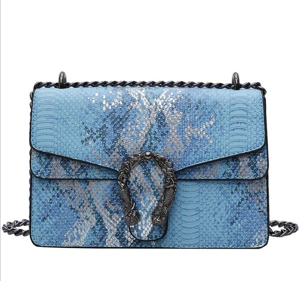 2020 new women shoulder shopping bag snake pattern fashion handbag design messenger bag
2020 new women shoulder shopping bag snake pattern fashion handbag design messenger bag