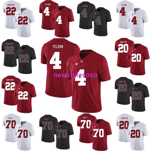 2019 ncaa alabama crimson tide 22 райан андерсон 70 райан келли 20 shaun дион hamilton 4 t.j. yeldon трикотажных изделий, Black;red
2019 ncaa alabama crimson tide 22 райан андерсон 70 райан келли 20 shaun дион hamilton 4 t.j. yeldon трикотажных изделий, Black;red