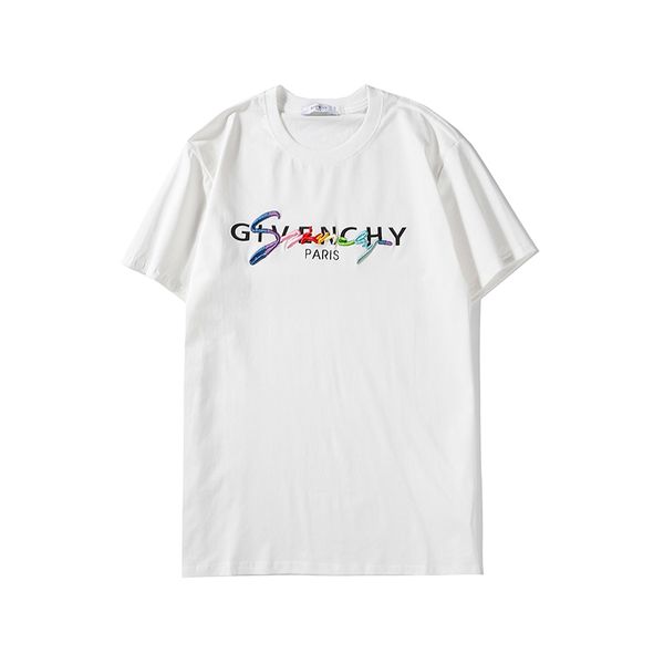 giv tee 19ss luxury europe paris embroidery contrast patchwork tshirt fashion mens designers t shirt casual men clothes cotton tee g bos, White;black
giv tee 19ss luxury europe paris embroidery contrast patchwork tshirt fashion mens designers t shirt casual men clothes cotton tee g bos, White;black