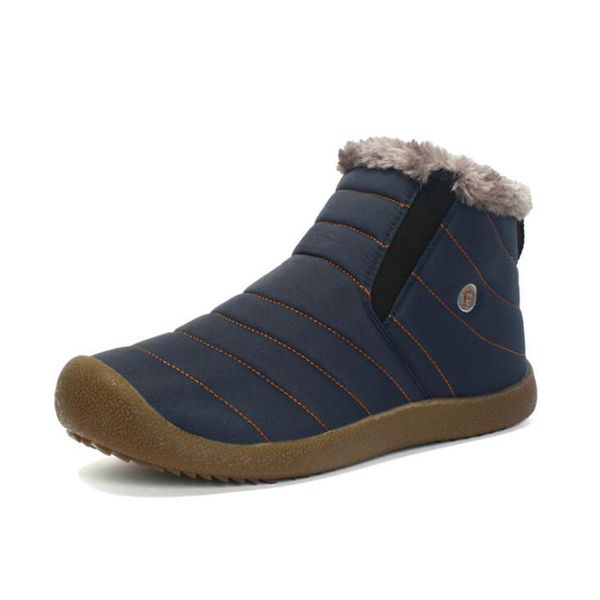 winter boots waterproof ankle couple snow solid color men's plush cotton shoes non-slip ski boots sneakers, Black
winter boots waterproof ankle couple snow solid color men's plush cotton shoes non-slip ski boots sneakers, Black