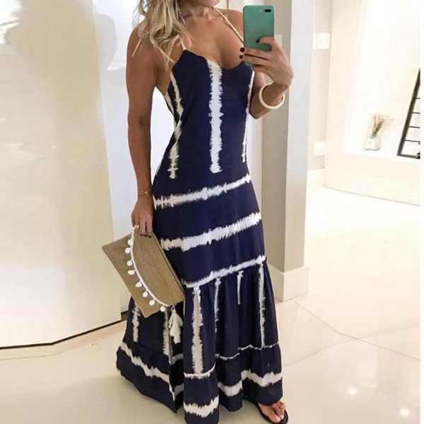 women beach dress casual sleeveless boho striped printed v-neck sling holiday maxi dresses vestido branco de praia
women beach dress casual sleeveless boho striped printed v-neck sling holiday maxi dresses vestido branco de praia