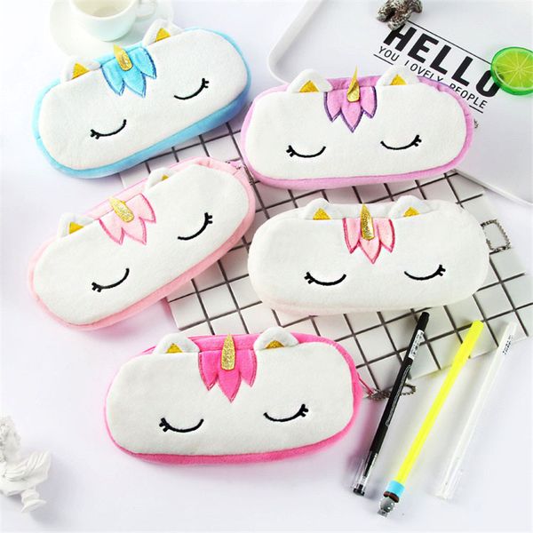 1pcs kawaii plush stuffed unicorn pencil case bag multifunction school supplies stationery cosmetic bag storage organizer
1pcs kawaii plush stuffed unicorn pencil case bag multifunction school supplies stationery cosmetic bag storage organizer