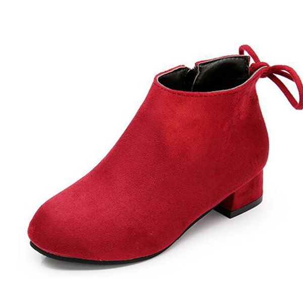 girls' shoes autumn and winter princess short boots big girl high heeled cotton girl pure color plus velvet suede boots, Black;grey
girls' shoes autumn and winter princess short boots big girl high heeled cotton girl pure color plus velvet suede boots, Black;grey