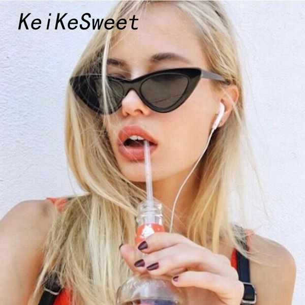 keikesweet fashion luxury vintage designer sunglasses women cat eye shades brand rays small sun glasses lady eyewear, White;black
keikesweet fashion luxury vintage designer sunglasses women cat eye shades brand rays small sun glasses lady eyewear, White;black