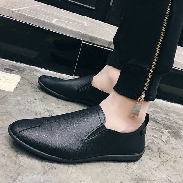 male shoe soft leather loafers driving shoes slip on moccasins casual flats breathable men shoes, Black
male shoe soft leather loafers driving shoes slip on moccasins casual flats breathable men shoes, Black