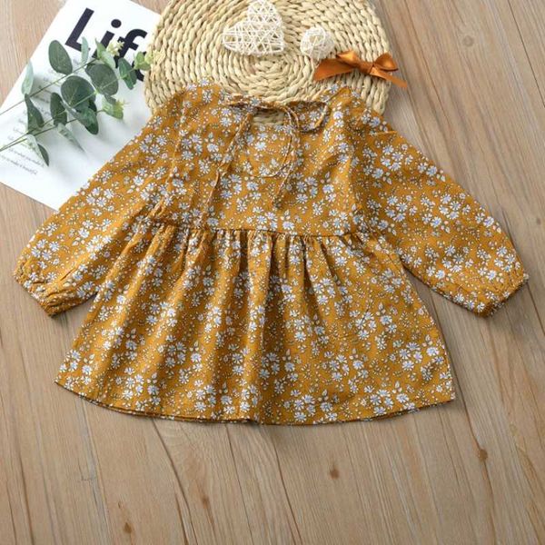 1-5 years autumn baby girls long sleeve flower print dress kids pageant princess dresses new, Red;yellow
1-5 years autumn baby girls long sleeve flower print dress kids pageant princess dresses new, Red;yellow