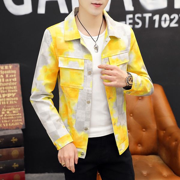 2020 spring new style scholar fashion simple versatile trend hidden plaid jacket teenager fold-down collar casual jacket, Black;brown
2020 spring new style scholar fashion simple versatile trend hidden plaid jacket teenager fold-down collar casual jacket, Black;brown