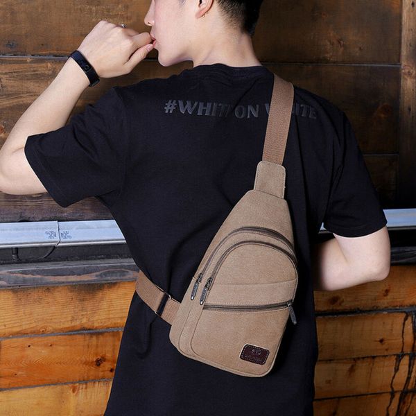 fashion men boys solid chest bag zipper single belt casual shoulder bag messenger 3 colors
fashion men boys solid chest bag zipper single belt casual shoulder bag messenger 3 colors