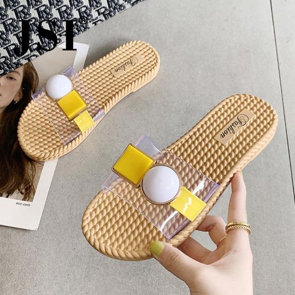 jsi metal decoration slide summer women classic elegant style outside easy walking slidders t1, Black
jsi metal decoration slide summer women classic elegant style outside easy walking slidders t1, Black