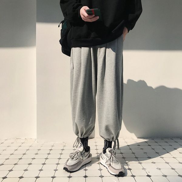 mixcubic 2020 spring summer korean style wild gray drawstring beam pants men casual loose sweatpants men trouser,m-xxl, Black
mixcubic 2020 spring summer korean style wild gray drawstring beam pants men casual loose sweatpants men trouser,m-xxl, Black