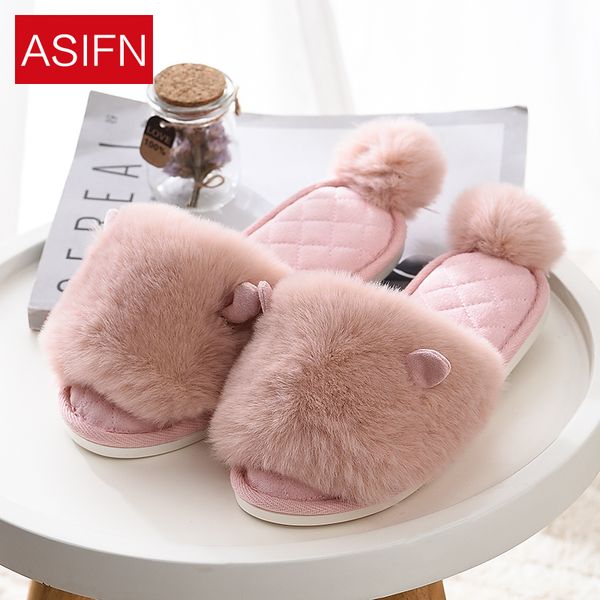asifn fur women cute slippers female winter 2019 new home girl cute indoor household cotton slippers chaussures femme, Black
asifn fur women cute slippers female winter 2019 new home girl cute indoor household cotton slippers chaussures femme, Black